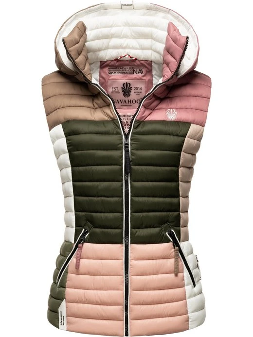 Navahoo Damen Steppweste - Shadaa Multikulti 1 Navahoo Damen Steppweste - Shadaa Multikulti