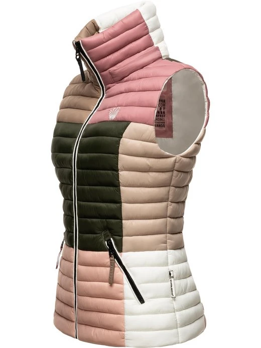 Navahoo Damen Steppweste - Shadaa Multikulti 4 Navahoo Damen Steppweste - Shadaa Multikulti – Bild 4