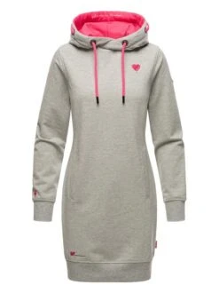 Navahoo Damen Strickkleid - Kirschblüte