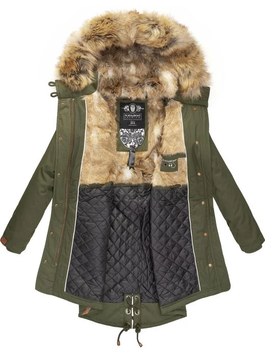 Navahoo Damen Wintermantel - Rosinchen 5 Navahoo Damen Wintermantel - Rosinchen – Bild 5