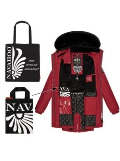 Navahoo Damen Wintermantel - Tiniis -Navahoo Verkaufsgeschäft Damen Wintermantel Tiniis pdstandard bust 548757 0013 bustfront 4