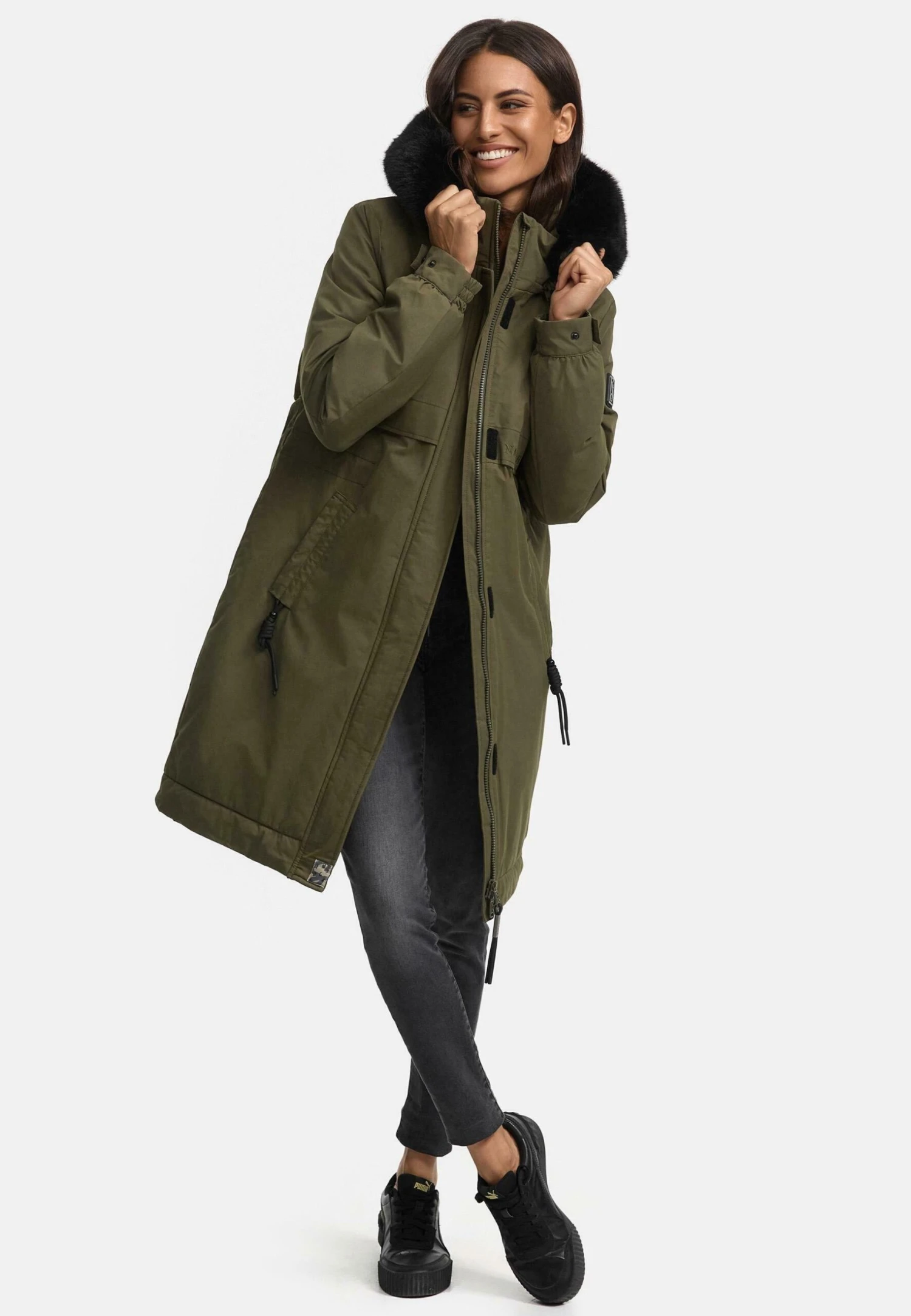 Navahoo KALTWETTERRETTER - Parka - Olive Forest 2 Navahoo KALTWETTERRETTER - Parka - Olive Forest – Bild 2