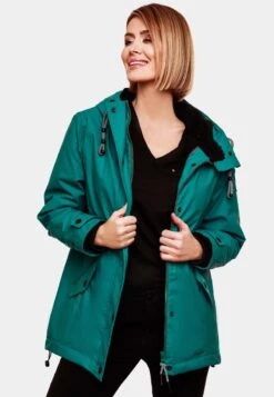 Navahoo LINDRAA - Winterjacke - Dark Green