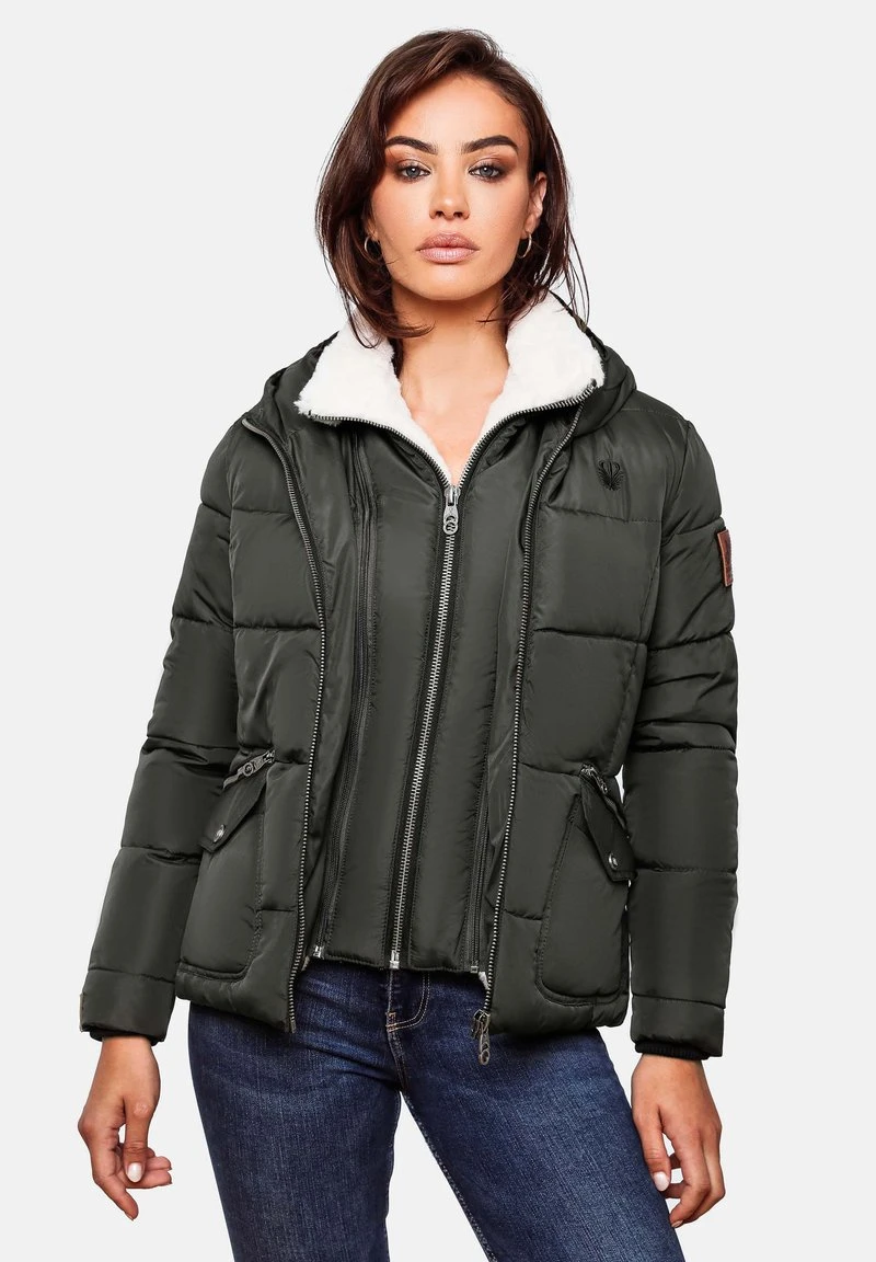 Navahoo MEGAN - Winterjacke - Anthracite 4 Navahoo MEGAN - Winterjacke - Anthracite – Bild 4