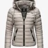 Navahoo LULANA - Übergangsjacke - Light Grey Melange
