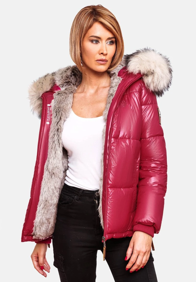 Navahoo TIKUNAA - Winterjacke - Fuchsia 4 Navahoo TIKUNAA - Winterjacke - Fuchsia – Bild 4