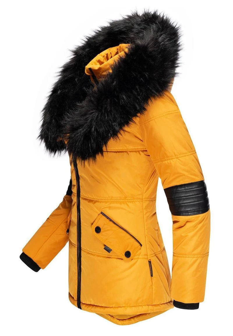 Navahoo NIRVANA - Winterjacke - Dark Yellow 3 Navahoo NIRVANA - Winterjacke - Dark Yellow – Bild 3
