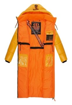 Navahoo SCHMUSEENGEL - Wintermantel - Dark Yellow -Navahoo Verkaufsgeschäft be141c2a804c4fd0a7fe7db7738de88e