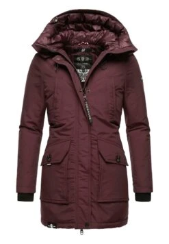 Navahoo BLIZZARDSTORM - Parka - Dark Red Melange -Navahoo Verkaufsgeschäft c3d66f41926d48cba20609d5f1cdaa54