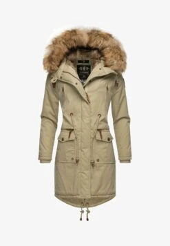 Navahoo ROSINCHEN - Wintermantel - Pebble Grey