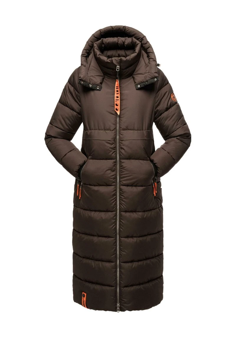 Navahoo KRISTALLBLUME - Wintermantel - Dark Choco 5 Navahoo KRISTALLBLUME - Wintermantel - Dark Choco – Bild 5
