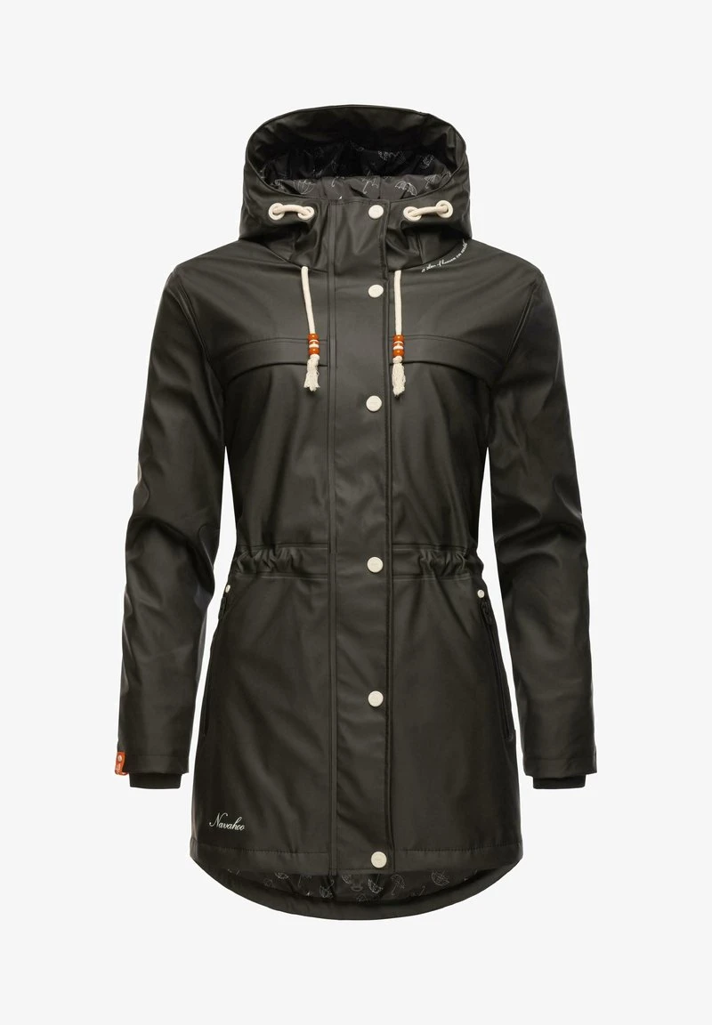 Navahoo RAINY FOREST - Regenjacke / Wasserabweisende Jacke - Black 6 Navahoo RAINY FOREST - Regenjacke / Wasserabweisende Jacke - Black – Bild 6