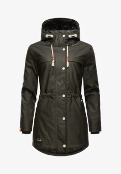 Navahoo RAINY FOREST - Regenjacke / Wasserabweisende Jacke - Black