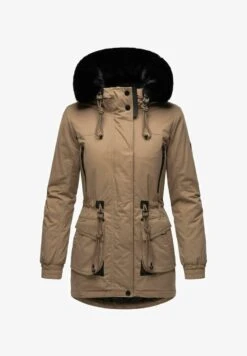 Navahoo OLESSAA - Wintermantel - Taupe