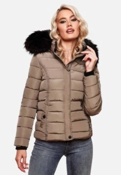 Navahoo MIAMOR - Winterjacke - Taupe Grey