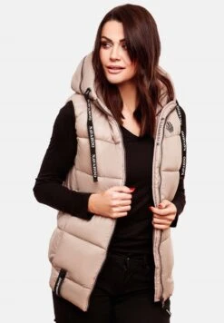 Navahoo KASSIDY - Weste - Taupe -Navahoo Verkaufsgeschäft e379fa28b8da46829f63939f30b2c71b