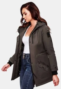 Navahoo AVRILLE II - Wintermantel - Dark Grey -Navahoo Verkaufsgeschäft e3d61b4b8cd942d8be29c38011c871a2