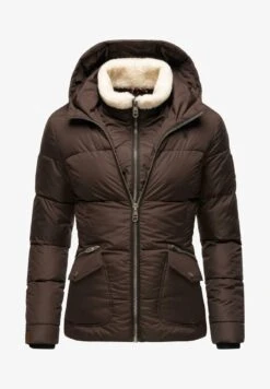 Navahoo MEGAN - Winterjacke - Dark Choco