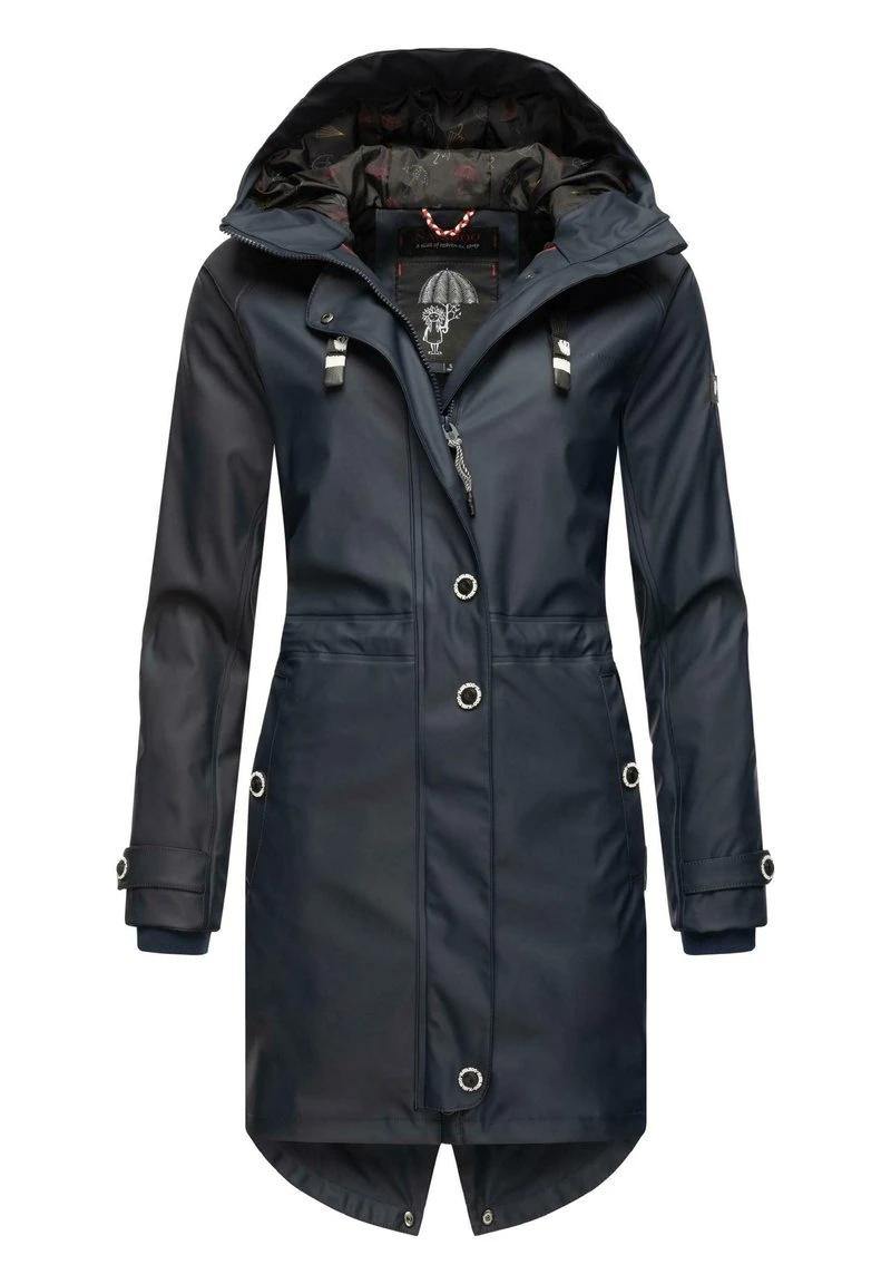 Navahoo RAINY FLOWER - Parka - Dark Blue 5 Navahoo RAINY FLOWER - Parka - Dark Blue – Bild 5