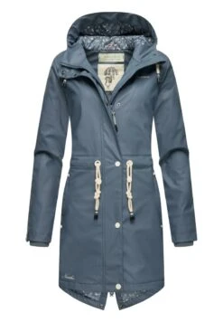 Navahoo FLOWER OF OCEAN - Parka - Dusty Blue -Navahoo Verkaufsgeschäft f60136d794734fb0a3f96d3cf7dfa5f8