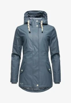 Navahoo OCEAN HEART - Parka - Dusty Blue -Navahoo Verkaufsgeschäft f92040a721eb407288815b703c3b1a3f 1