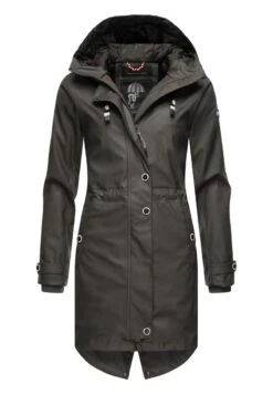 Navahoo RAINY FLOWER - Parka - Dark Grey -Navahoo Verkaufsgeschäft fb22cb9441154d819839a904bb47c594